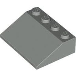 3297-9G Dakpan 33 graden 3x4 lichtgrijs (klassiek) gebruikt *1D019