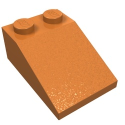 3298-150 Dakpan 33 graden 2x3 caramel, midden NIEUW *1B127