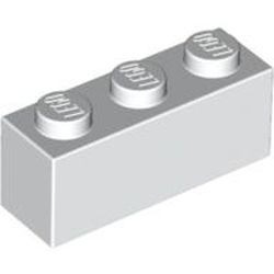 3622-1G Steen 1x3 wit gebruikt *1A012