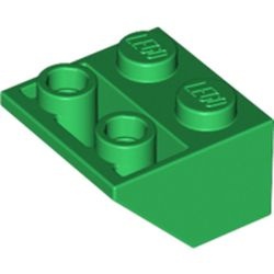 3660-6 Omgekeerde dakpan 45 graden 2x2 groen NIEUW *1B224