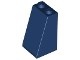 3684-63 Dakpan 75 graden 2x2breedx3 (open of dichte noppen) blauw, donker NIEUW *1B161