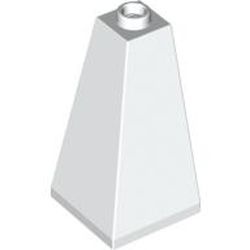3685-1 Dakpan 75 graden 2x2x3 hoek (2 kanten) wit NIEUW *1B162