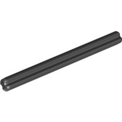 3706-11G Technic, As 6 zwart gebruikt *0L0000
