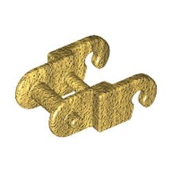 3711-115 Technic, Schakel (klein) goud, parel NIEUW *5D000