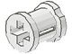 3713-1 Technic Bush wit NIEUW *1A106