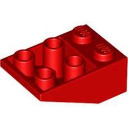 3747-5 Omgekeerde dakpan 33 graden 2x3 rood NIEUW *1B219