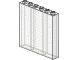 3754-12G Steen 1x6x5 transparant gebruikt *1D002