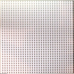 3811-1 Basisplaat 32x32 wit NIEUW *5T000