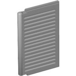 3856-86G Luik groot 1x2x3 voor ramen 3853- Voor elk raam 2x nodig grijs, licht (blauwachtig) gebruikt *1B310