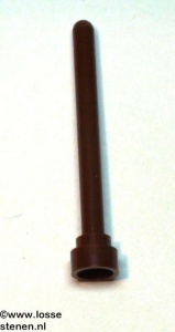 3957-11G Antenne 1x4 noppen hoog zwart gebruikt *1E013