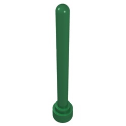 3957-6 Antenne 1x4 noppen hoog groen NIEUW *1B054
