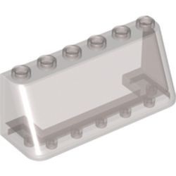 4176-13G Ruit 2x6x2 transparant zwart gebruikt *1C004