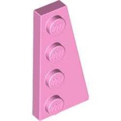 41769-104 Wig plaat 4x2 rechts roze, helder NIEUW *1B230