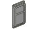 4183-13 Glas voor treindeur met ribbels transparant bruin (kleurnaam was: trans ZWART) NIEUW *