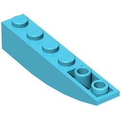 42023-72G Omgekeerde dakpan 6x1 rond blauw, Maersk gebruikt *1B403
