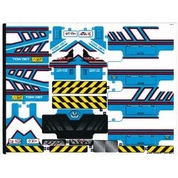 42070stk01 STICKER 42070 6x6 Terrain Tow Truck NIEUW *0S0000