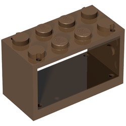 4209-8G Slangenrolhouder zonder drum 4x2 (zie 4210) bruin (klassiek) gebruikt *