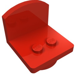 4222-5 FABULAND stoel rood NIEUW *5B047