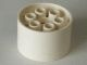 4266-1G Wiel 20x30 Technic, velg glad voor harde banden wit gebruikt *5W000 - Img 2