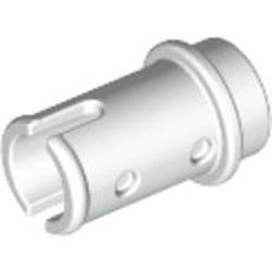4274-1 Technic- pin 1/2 ZONDER frictieribbelde wit NIEUW *1A108