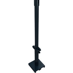 4318-11G Mast 2x2x9 2/3 - 2x2 voet en zijbeuk zwart gebruikt *