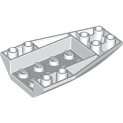43713-1G Wig OMGEKEERD 6x4 gebogen wit gebruikt *1D012