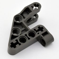 44135-10G Bionicle Rahkshi Torso Lower Section donker, grijs (klassiek) gebruikt *