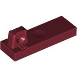 44300-59 Scharnier op tegel 1x3 met 1 vinger bovenOP uiteinde rood, donker NIEUW *1B297