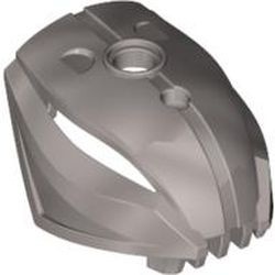 44807-95G Bionicle Hoofd, Rahkshi zilver, mat gebruikt *