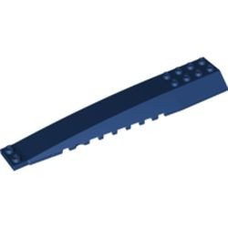 45301-63 Wig 16x4 drie maal gebogen blauw, donker NIEUW *5D000