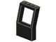 4608-11G Raam 2x4x5- paneel met knik zwart gebruikt *