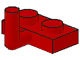 4623-5 Platte plaat 1x2 met haak bovenop rood NIEUW *1B330