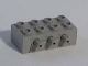 4692-9G Pneumatica distributie- blok 2x4 lichtgrijs (klassiek) gebruikt *0L0000