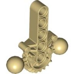 47306-2G Bionicle heupen met 2 kogels crème gebruikt *