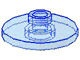 4740-74 Schotel 2x2 transparant middenblauw NIEUW *1B047