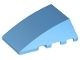 47753-42G Steen, wig 4x4 aflopend zonder noppen bovenop blauw, midden gebruikt *1D012