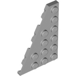 48208-86G Wigplaat 6x4 Links grijs, licht (blauwachtig) gebruikt *