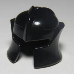 48493-11 Ridderhelm met kinbescherming (onderbroken) zwart NIEUW *0L0000