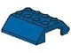 4857-7G Dakpan 45 graden dubbel 4x4 met scharnier blauw gebruikt *1D015