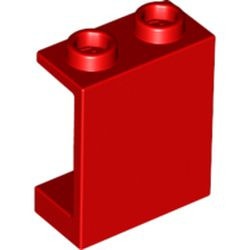 4864-5G Paneel 1x2x2 ZONDER zijschotten rood gebruikt *1F013