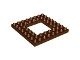 51705-88 DUPLO plaat 8x8 MET GAT 4x4 bruin, roodachtig NIEUW *