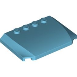 52031-156 Wig 4x6x2/3 (motorklep breed) blauw, middenazuur NIEUW *0B004