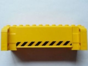 52041pb003-3G Kraanelement 2x12x3 ZWARTE STEEPJES LET OP PAKKETPOST! geel gebruikt *1W000