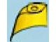 522-3 Cape standaard (textiel) geel NIEUW *0T0000