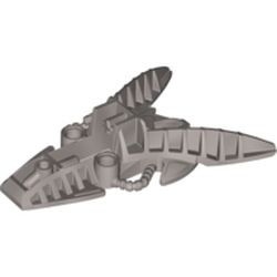 53568-66G Bionicle Piraka mechanische voet grijs, lichtparel gebruikt *