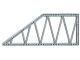 55767-86 Brugwand 31x13 voor brug 4x nodig grijs, licht (blauwachtig) NIEUW *