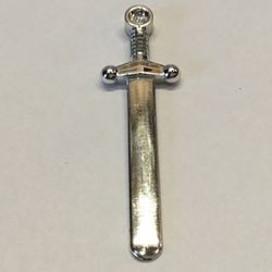 59-22G Grootzwaard chrome zilver gebruikt *1E021