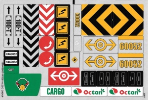 60052stk01 STICKER 60052 Cargo Train NIEUW *0S0000