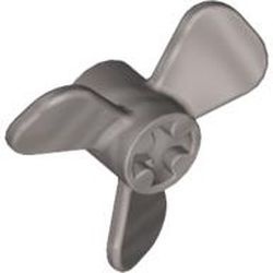 6041-95 Propellor L3 diameter- 3 gedraaide bladen zilver, mat NIEUW *0D0000