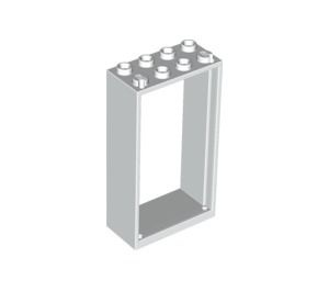 60599-1 Deurpost 2x4x6 wit NIEUW *3D0000